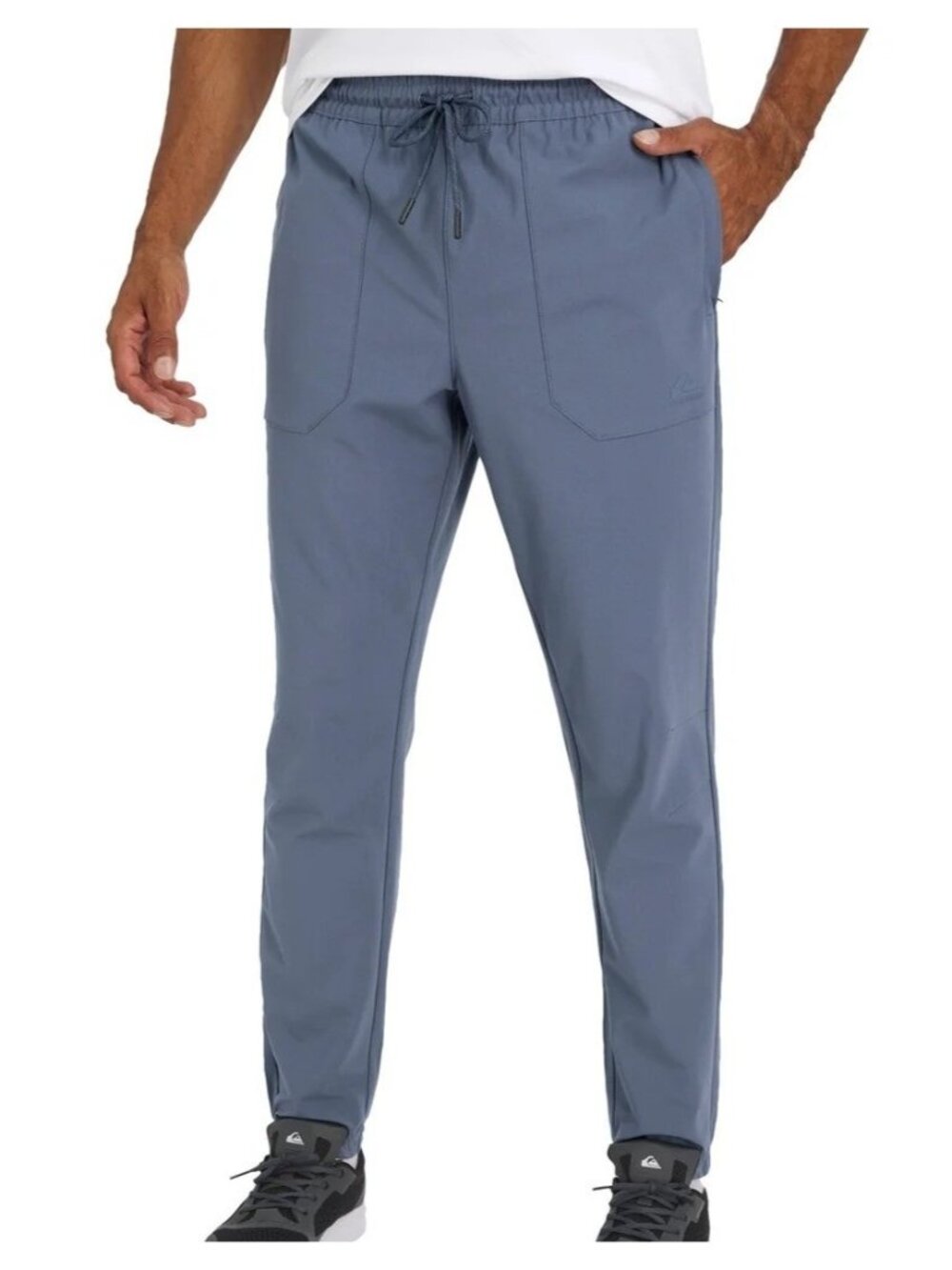 Quiksilver Men's L Blue Acitve Jogger Pants Regular Fit